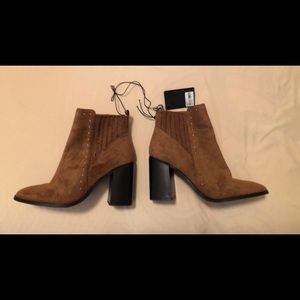 Brown Bootie High Heels